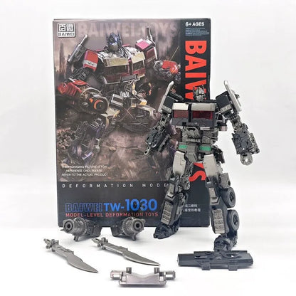 Transforming Robot Toy – Dark Edition Optimus Style | TW-1030C Action Figure for Collectors